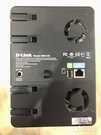 Сетевой накопитель Dlink DNS-343
