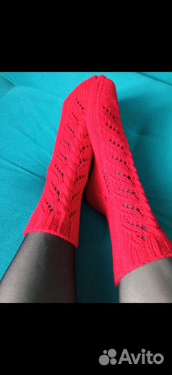 Носки вязаные ручной работы