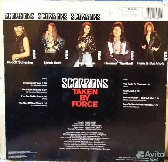 Пластинки Виниловые коллекционные 1 пресс