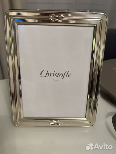 Серебряная Рамка для фото Christofle новая