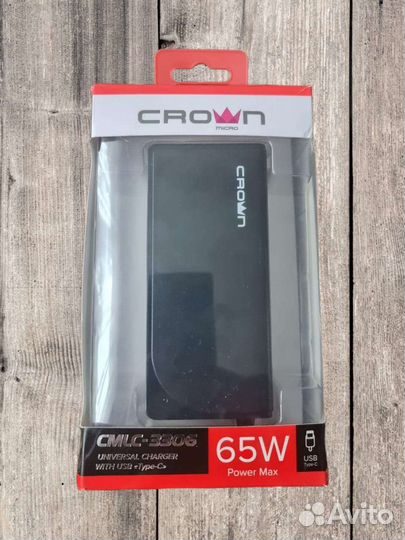 Блок для ноутбуков с USB Type C. 65w новый