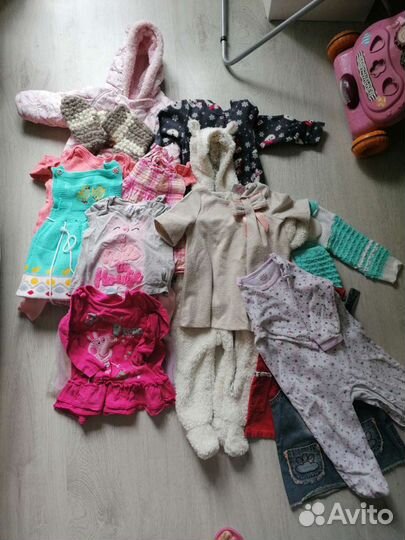 Детские вещи пакетом от 1 года до 1,5 лет