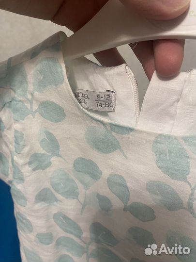Платье для девочки 74 80