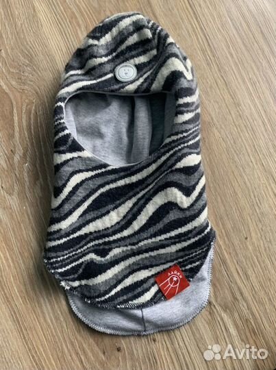 Зимняя трехслойная шапка-шлем Лайки, р.52