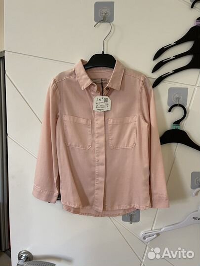 Рубашка Zara на девочку 110