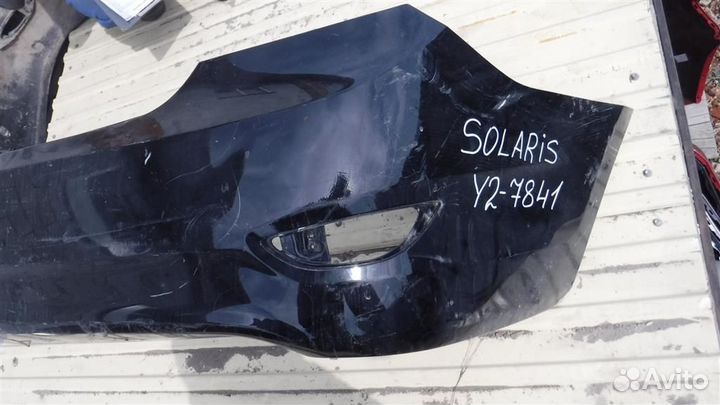 Бампер задний Hyundai Solaris I 2010-2017