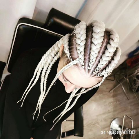 Плетение афрокосичек