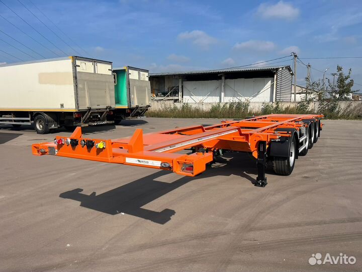 Полуприцеп контейнеровоз BITUG Першерон K4-40, 2023