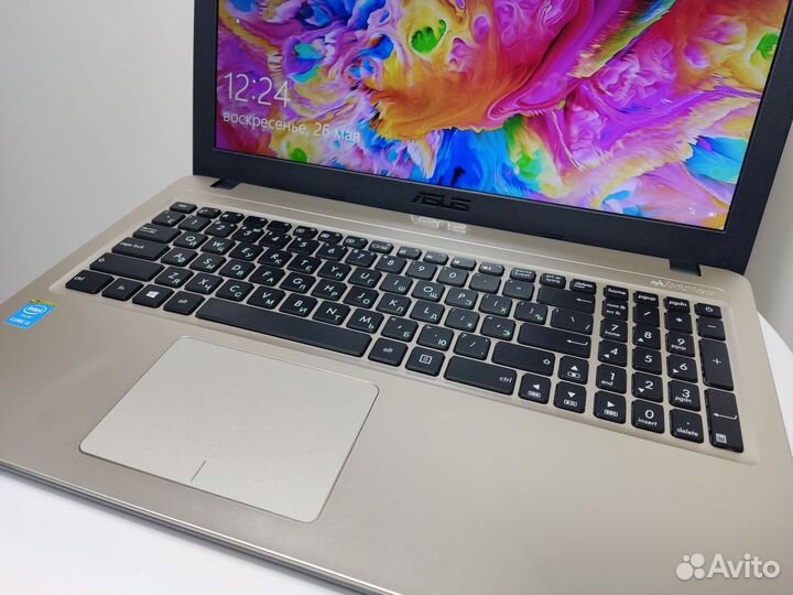 Мощный, Быстрый Asus Core i3, 8Gb, SSD128Gb