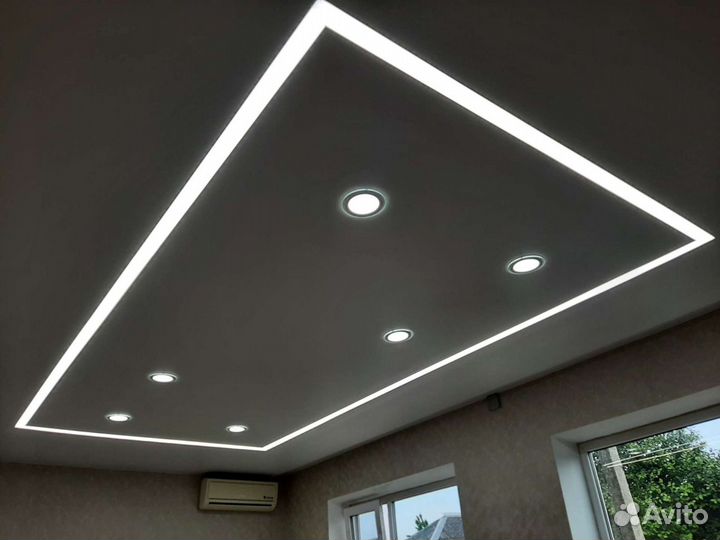 Натяжные потолки