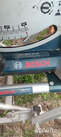 Циркулярная пила bosch GTS 10 XC