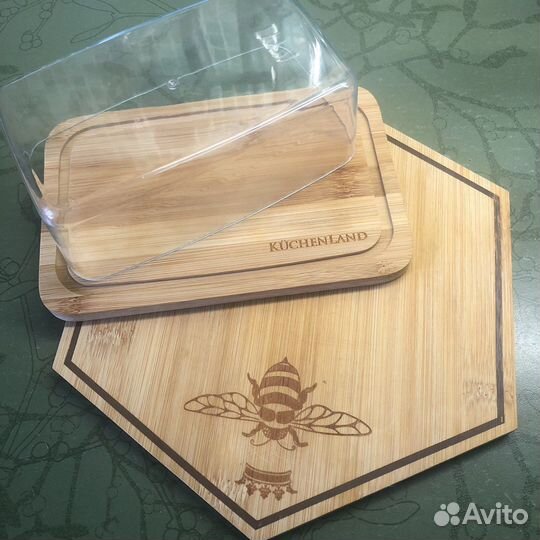 Доска для сыра, подставки для суши, масленка