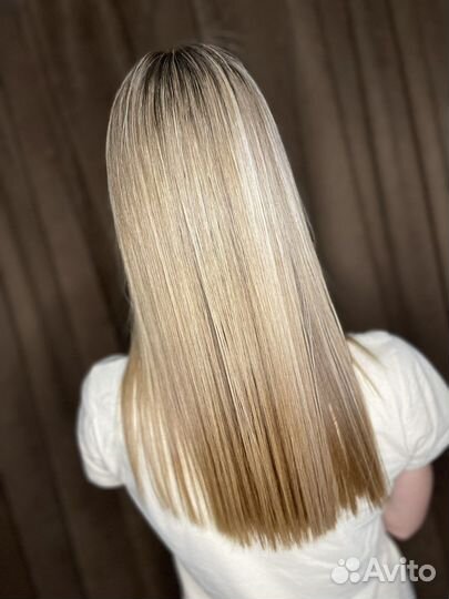 Кератиновое выпрямление волос модель