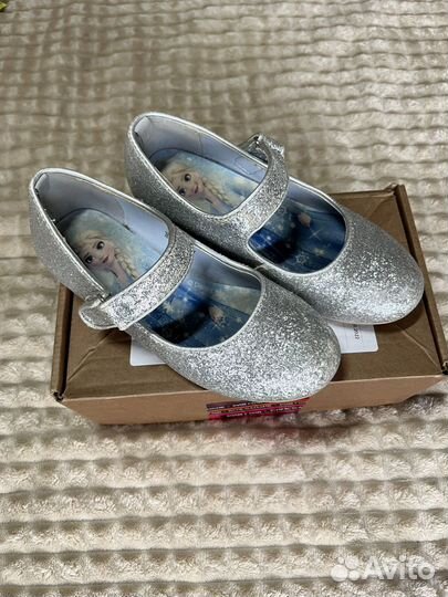 Туфли для девочки с Эльзой