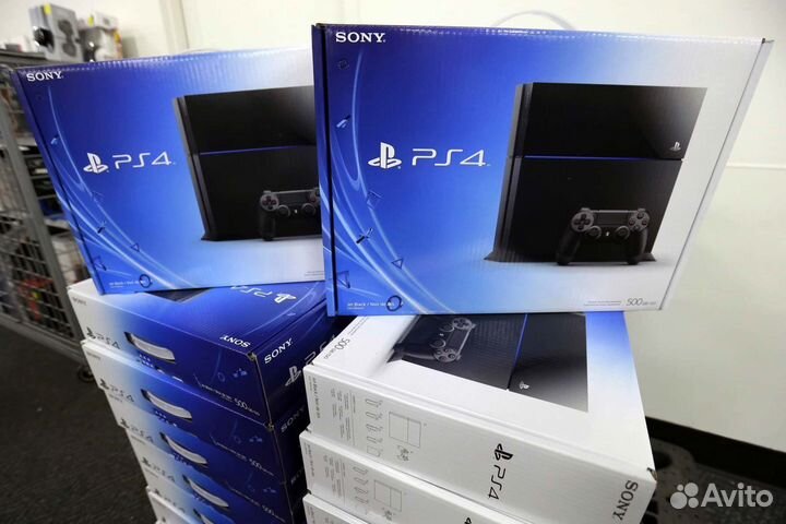 Sony playstation 4+3500 игр+прошита