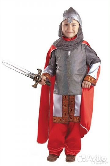 Костюм богатыря детский в аренду