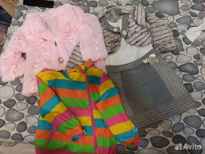 Вещи на девочку 94-110(пакетом)