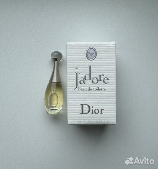 Dior jadore l'eau DE toilette 4 мл винтаж 2004