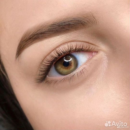 Наращивание ресниц классическое