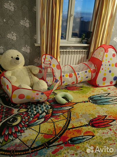 Детская Игровая палатка 3 в 1