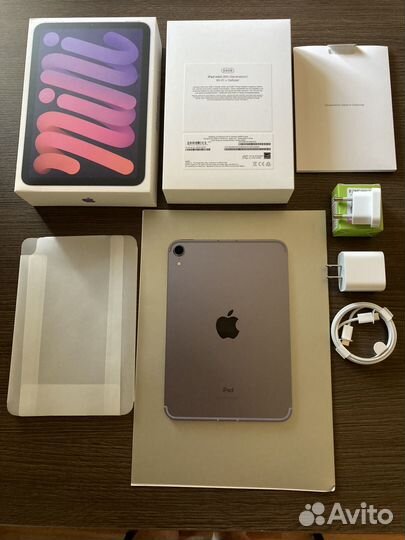 iPad mini 6 64gb wi-fi + cellular purple