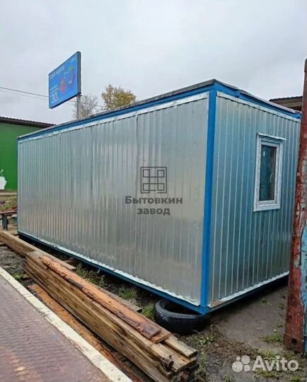 Модульный домик из блок контейнеров