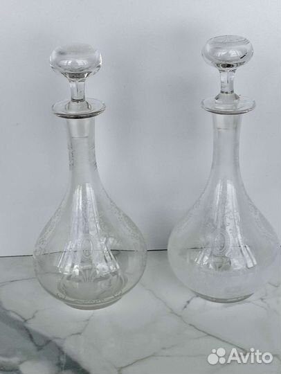 Парные графины антиквариат