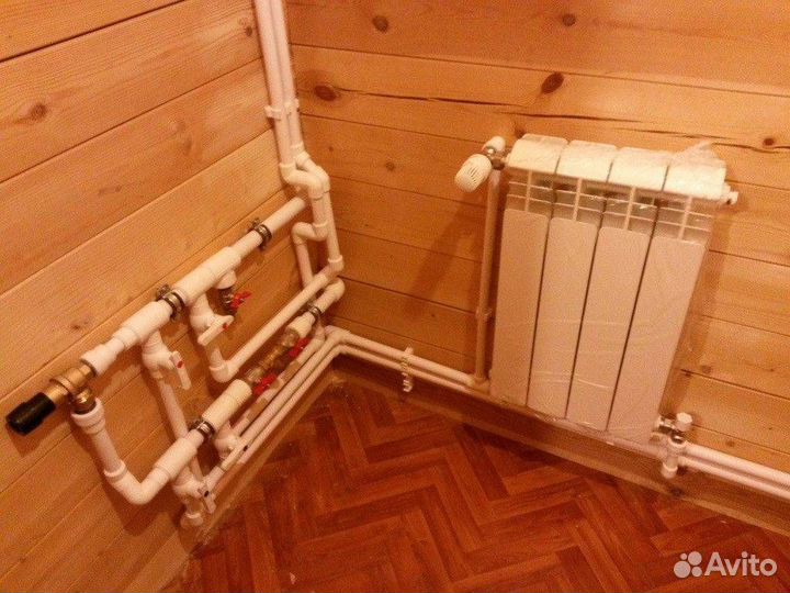 Услуги сантехника вода, отопление, канализация