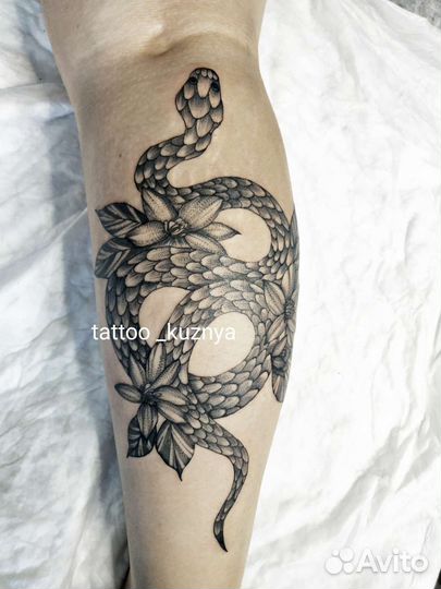 Модель для тату