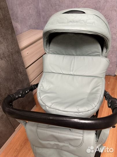 Коляска indigo special 2 в 1 эко кожа