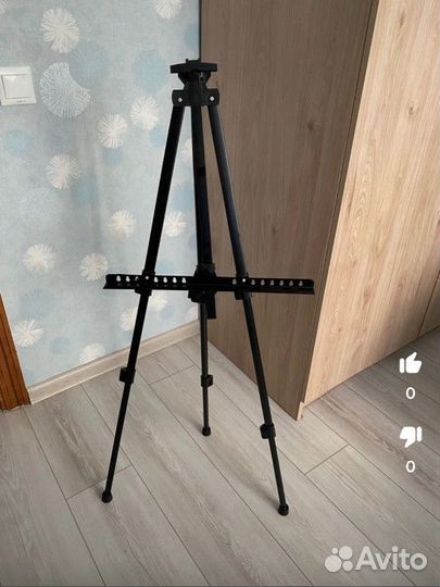 Мольберт для рисования напольный, настольный