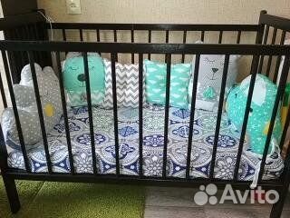 Бортики в кроватку