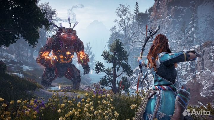 Horizon Zero Dawn диск с игрой для PS4