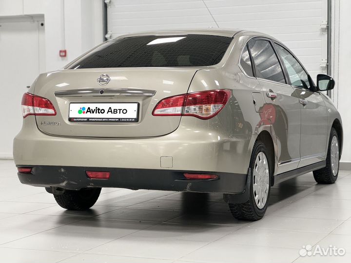 Nissan Almera 1.6 МТ, 2017, 110 000 км