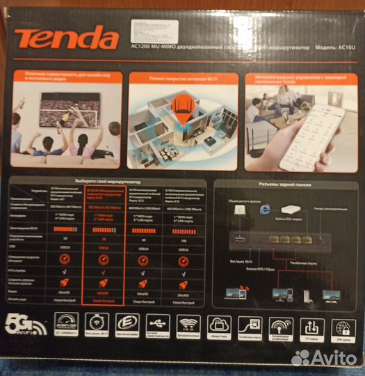 Wifi 5G Router Tenda AC10U