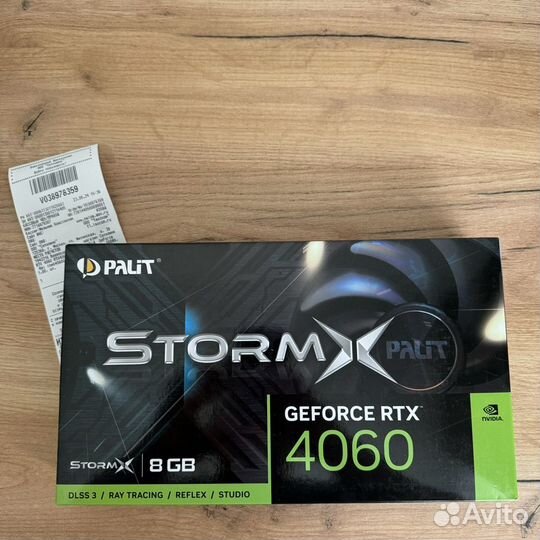 Видеокарта RTX 4060 Palit StormX