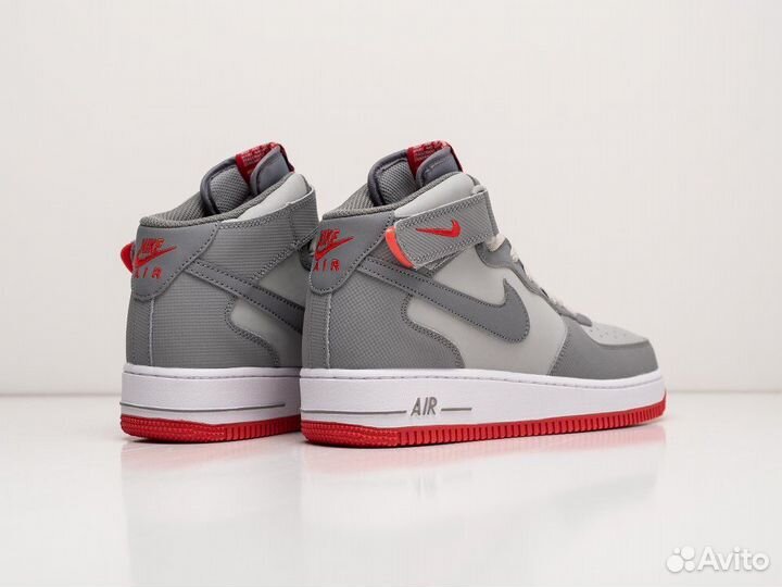 Кроссовки Nike Air Force 1 Mid цвет Серый