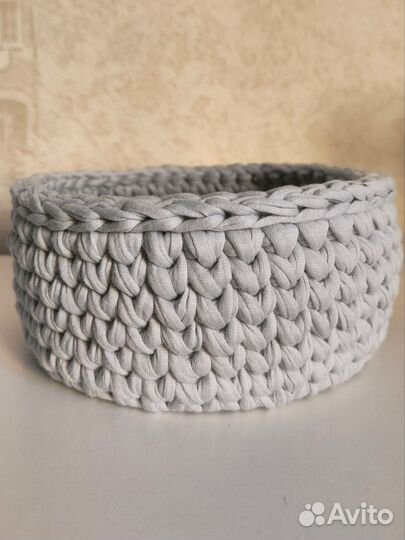 Интерьерная корзина ручной работы