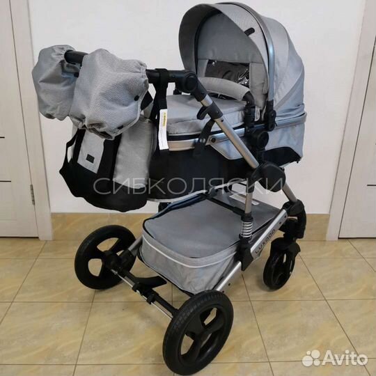 Коляска трансформер luxmom 558 аврора