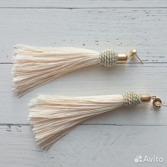 Серьги - кисти