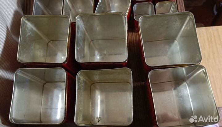 Жестяные банки СССР набор