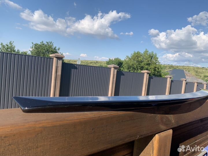 Лип спойлер skoda octavia а5