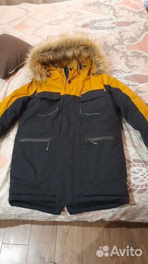 Парка зимняя для мальчика 146