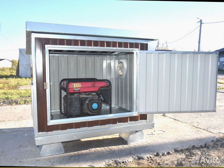 Зимний кожух (короб, контейнер, домик) для генератора всесезонный