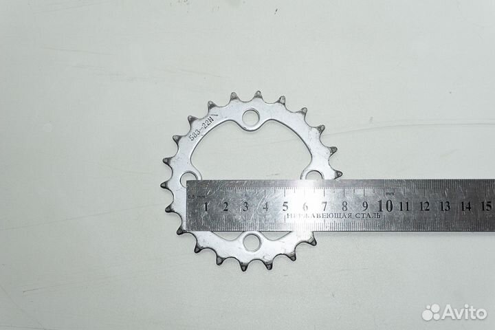 Звезда передняя 22t