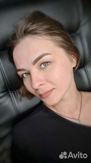 Пудровые брови