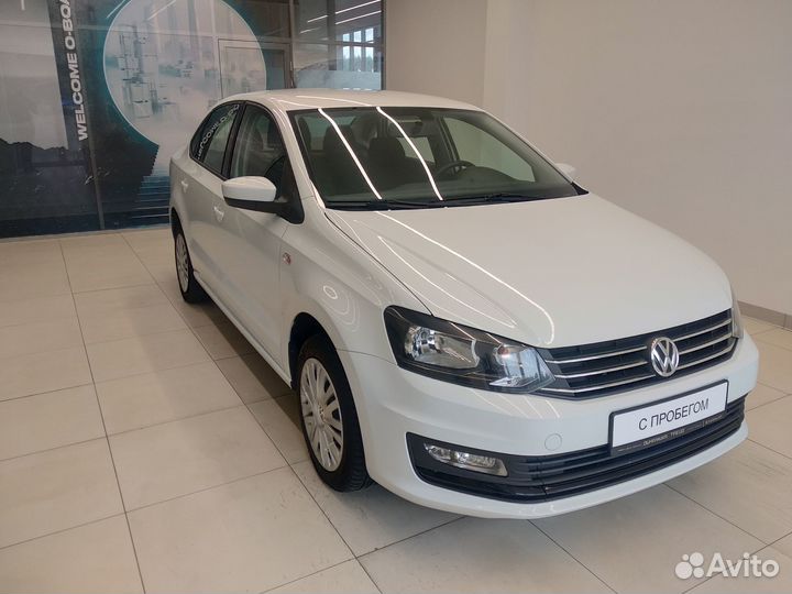 Volkswagen Polo 1.6 AT, 2015, 75 900 км