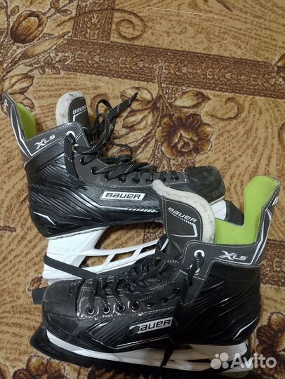 Хоккейные коньки bauer 43-44.5 размер