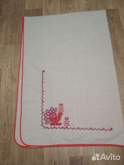 Лен скатерти и салфетки