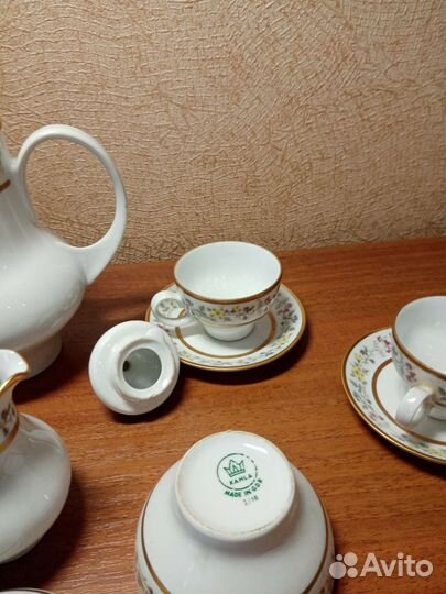 Кофейный сервиз kahla гдр